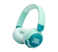JBL Junior 320 BT Cuffie On-Ear Bluetooth Wireless per Bambini, con Microfono Integrato, 50 Ore di Autonomia, Safe Sound, Limitatore del Volume, Facili Controlli, Set Adesivi, Pieghevoli, Verde