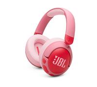 JBL Junior 470 NC Cuffie Over-Ear Bluetooth Wireless per Bambini, con Cancellazione Attiva del Rumore, Microfono Integrato, 50 Ore di Autonomia, Safe Sound, Limitatore Volume, Set Adesivi, Rosa