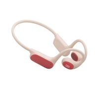 JBL Junior Free Cuffie Open-Ear Wireless per Bambini, Design leggero e robusto, Fino a 10 ore di autonomia, Controllo parentale, Tecnologie JBL OpenSound e Safe Sound, Rosa Pesca
