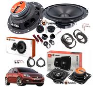 JBL Kit 6 Casse Altoparlanti Ant+Post 165+100 mm per Fiat Bravo II dal 2006