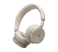 JBL Live 680NC Cuffie On-Ear Bluetooth Wireless con Cancellazione Adattiva del Rumore, Smart Ambient, Connessione Multipoint, Personi-Fi 3.0, fino a 80 Ore di Autonomia, Beige