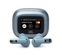 JBL Live Beam 3 - Auricolari con cancellazione del rumore senza fili, 48 ore di riproduzione totale, ricarica wireless, 6 microfoni per chiamate perfette, connessione multipunto, impermeabile IP55 e