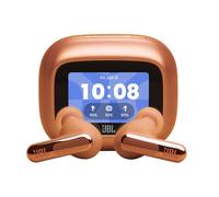 JBL Live Beam 4, Auricolari Wireless con Cancellazione Adattiva del Rumore, Bluetooth, Autonomia di 48 Ore, Impermeabilità IP55, Smart Charging Case, Arancione
