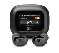 JBL Live Buds 3 Cuffie Wireless Bluetooth, 40 Ore di Autonomia, con Cancellazione Adattiva del Rumore e High-Resolution Signature Sound, Impermeabili P55, Nero