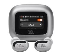 JBL Live Buds 3 - Auricolari tipo Bud-Cancelling - Argento | Audio wireless ad alta risoluzione con audio JBL firma, comoda custodia di ricarica intelligente per un controllo senza app