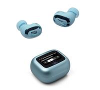 JBL Live Buds 3, Cuffie Wireless Bluetooth, Blu | 40 Ore di Autonomia, con Cancellazione Adattiva del Rumore e High-Resolution JBL Signature Sound, Impermeabili IP55