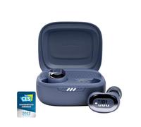 JBL Live Free 2: 35 ore di riproduzione, True Adaptive Noise Cancelling, Smart Ambient, e microfoni beamforming (blu), piccoli