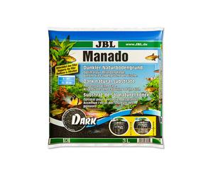 JBL Manado Dark Substrato Naturale Nero Per Acquari D'acqua Dolce