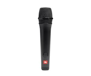 JBL PBM100 Microfono Dinamico Cardioide con Filo, per Voce, Canto, Karaoke, Compatibile con Altoparlanti JBL PartyBox , Alta Qualità, Cavo Jack 6,3 mm e Adattatore 3,5 mm, Nero