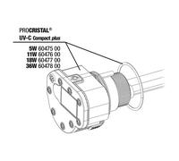 JBL Procristal Uv-C Compact 5W Unità Elettrica Ricambio - Acquario Accessori