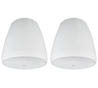 JBL Professional C67P/T-WH - Altoparlante a sospensione a gamma completa, colore: bianco, venduto in coppia