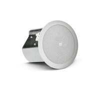 JBL Professional Control 14C/T Two-Way 4-Inch Coaxial Ceiling Loudspeaker, White, Sold as Pair