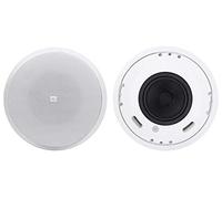 JBL Professional Control 226C/T - Altoparlante coassiale da soffitto da 16,5 cm, con driver a compressione ad alta frequenza e trasformatore multi-tap, venduto in coppia, colore: bianco