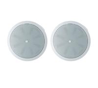 JBL Professional Control 40CS/T Subwoofer da soffitto ad alto impatto, venduto in coppia, bianco