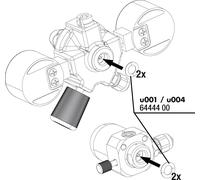 JBL guarnizione per ProFlora u/m001 NUOVO (2x)