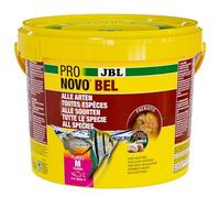 JBL PRONOVO BEL FLAKES - Mangime principale per tutti i pesci d'acquario da 8 a 20 cm, fiocchi, taglia M, 5,5 l