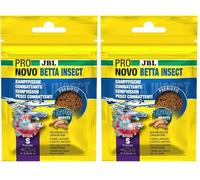 JBL PRONOVO BETTA INSECT STICK, mangime per pesci combattenti da 3-10 cm, bastoncini alimentari per pesci, taglia S, 20 ml (Confezione da 2)