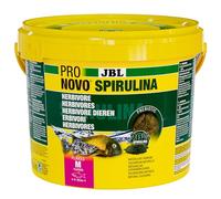 JBL PRONOVO SPIRULINA FLAKES - Mangime verde per tutti i pesci d'acquario da 8 a 20 cm, fiocchi, taglia M, 5500 ml