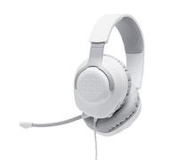 JBL Quantum 100 - Cuffie da gioco con cavo, colore: Bianco