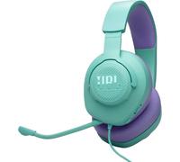 JBL Quantum 100M2, Cuffie Gaming Over Ear con Filo, Ciano | JBL QuantumSOUND Signature e Jack per Cuffie da 3,5 mm, Compatibilità Multi-Platform, Microfono Rimovibile, Opzione Mute
