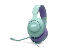JBL QUANTUM 100M2 CUFFIE PC, Ciano