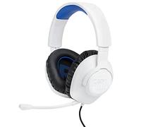 JBL Quantum 100P Console - Cuffie da gioco per Playstation, colore: Bianco