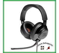 JBL Quantum 300 Cuffie da Gioco Cablate Flip-up Mic 50mm Driver 3.5mm & USB Nero
