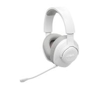 JBL Quantum 360, Cuffie Gaming Wireless Over Ear, Bianco | Connessione Wireless 2.4GHz/Bluetooth, 22 ore di Autonomia, Compatibilità Multi-Platform, Microfono Rimovibile, Opzione Mute