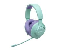 JBL Quantum 360 Cuffie Gaming Wireless Over Ear, con Doppia Connessione Wireless 2.4GHz/Bluetooth, 22 ore di Autonomia, Compatibilità Multi-Platform, Microfono Rimovibile con Opzione Mute, Verde Acqua