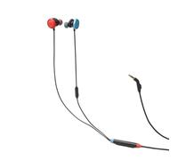 JBL Quantum 50N, Cuffie da Gaming In-Ear con Filo, JBL QuantumSOUND Signature, Microfono Voice-Focus, Cursore Volume e Opzione Mute, Compatibilità Multi-Platform, Tecnologia Twistlock, Blu e Rosso
