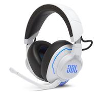 JBL Quantum 910P, Cuffie Wireless Gaming Over Ear per Playstation, Bianco | Bluetooth, Cancellazione Attiva del Rumore, Head Tracking, Microfono a Braccio, Compatibili anche con PC e altre Console