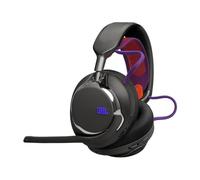 JBL Quantum 950 Cuffie Gaming Wireless Bluetooth Multipiattaforma con Suono JBL Quantum Spatial e Head Tracking, Microfono con Noise Cancelling, USB-C, Autonomia 50h, Componenti Sostituibili, Nero