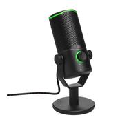 JBL Quantum Stream Studio - Microfono USB di alta qualità a quadruplo per streaming, registrazione e giochi, microfono a triplo condensatore, compressore a gamma dinamica, facile monitoraggio vocale