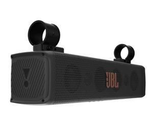 JBL RallyBar S 21 in / 53,8 cm Soundbar Bluetooth Outdoor per UTV e Barca | 150 W RMS / 300 W picco, IP66, Bluetooth 5.3, 45 Hz-40 kHz, 4 woofer, 2 tweeter, 2 radiatori passivi, AUX e USB, 12 V