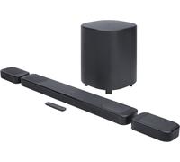 JBL Bar 1000 MK2, Soundbar Bluetooth a 7.1.4 Canali per TV con Altoparlanti Rimovibili, Subwoofer da 10”, Audio Surround Dolby Atmos e DTS:X, HDMI eARC, Wi-Fi, PureVoice 2.0 e MultiBeam 3.0, Nera