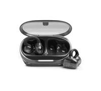 JBL Soundgear Clips Cuffie Open-Ear True Wireless, SonicArc Design, fino a 32 Ore di Autonomia, 4 Microfoni Beamforming, Resistenti ad Acqua e Polvere IP54, Tecnologia JBL OpenSound, Ghost Black