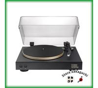 JBL Spinner BT Giradischi Bluetooth aptX HD Lettore Vinile Phono Preamp Nero Oro