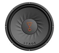 JBL Stage 102 subwoofer auto passivo 10 pollici con 225 W RMS e 900 W Max, sensibilità 89 dB, 4 Ohm, 35-200 Hz, cono in polipropilene con bordo in gomma, bobina ventilata
