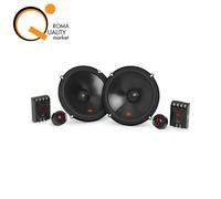 JBL Stage3 607CF Set di Casse audio a 2 vie Harman Kardon - Set di Altoparlanti Auto Componenti Pro Sound da 250 Watt con woofer 165mm integrata senza griglia e tweeter integrata