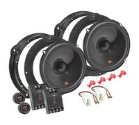 JBL Stage3 607CF set adatto per Audi A1 A3 A4 A5 A6 A7 A8 Q3 Q5 porta anterio...