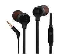 JBL Tune 110 - Auricolari con cavo e microfono, colore: Nero