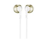 JBL Tune 205C Cuffie In-Ear Cablate con Suono JBL Pure Bass e Microfono, Champagne