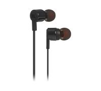 JBL Tune 210 Cuffie In-Ear con Controllo Remoto a 1 Pulsante e Microfono Integrato, Compatibili con Dispositivi Apple e Android, Nero