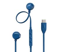 Auricolari JBL Tune 305C cablati USB-C Hi-Res con microfono blu