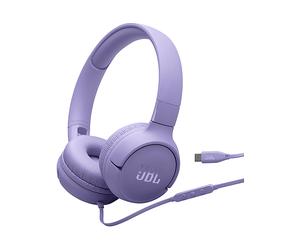 JBL Tune 520C USB-C CUFFIE PC, Lillà