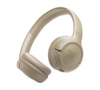 JBL Tune 530 BT - Cuffie wireless on-ear con suono JBL Pure Bass, Bluetooth 6.0, design pieghevole e durata della batteria di 76 ore, Google Fast Pair/Microsoft Swift Pair, mousse moka