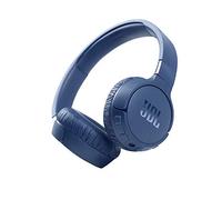 JBL Tune 660 BTNC Cuffie On-Ear Bluetooth Wireless, Cancellazione Attiva del Rumore, Microfono integrato, Più di 44h di autonomia, Colore Blu