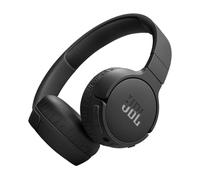JBL Tune 670NC - Cancellazione adattiva del rumore con cuffie on-ear wireless Smart Ambient, durata della batteria fino a 70 ore con ricarica rapida, design leggero, confortevole e pieghevole (nero)