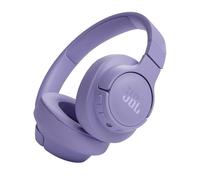 JBL Tune 720 BT Cuffie Over-Ear Bluetooth Wireless, Pieghevoli e Leggere, Microfono e Comandi su Padiglione con Voice Aware, JBL Pure Bass, Connessione Multipoint, fino a 76 ore di Autonomia, Viola