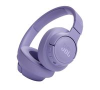 JBL Tune 720 BT Cuffie Over-Ear Bluetooth Wireless, Pieghevoli e Leggere, Microfono e Comandi su Padiglione con Voice Aware, JBL Pure Bass, Connessione Multipoint, fino a 76 ore di Autonomia, Viola